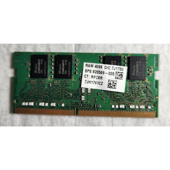 SK Hynix 2 x 4GB DDR4 PC4-21300 3200 MHz Laptop Ram Pre-owned - Picture 3 of 4